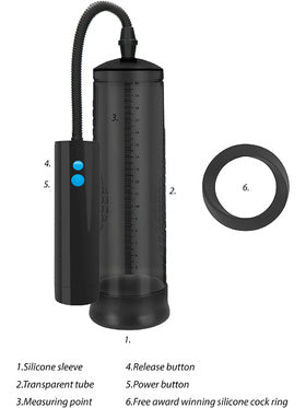 Extreme Power Rechargeable Auto Pump, svart