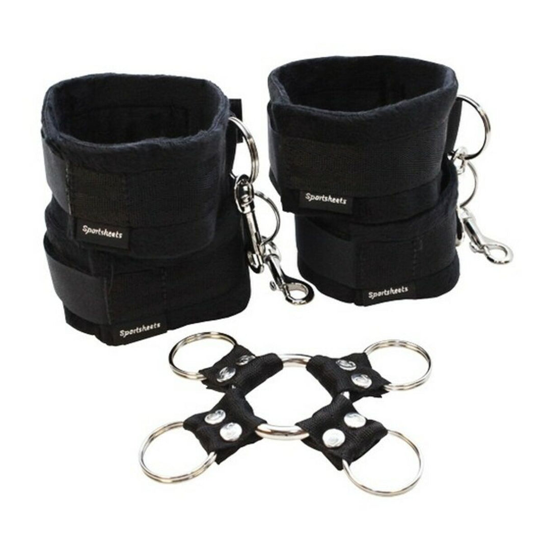 Hog Tie & Cuff Set Sportsheets ESS325-01