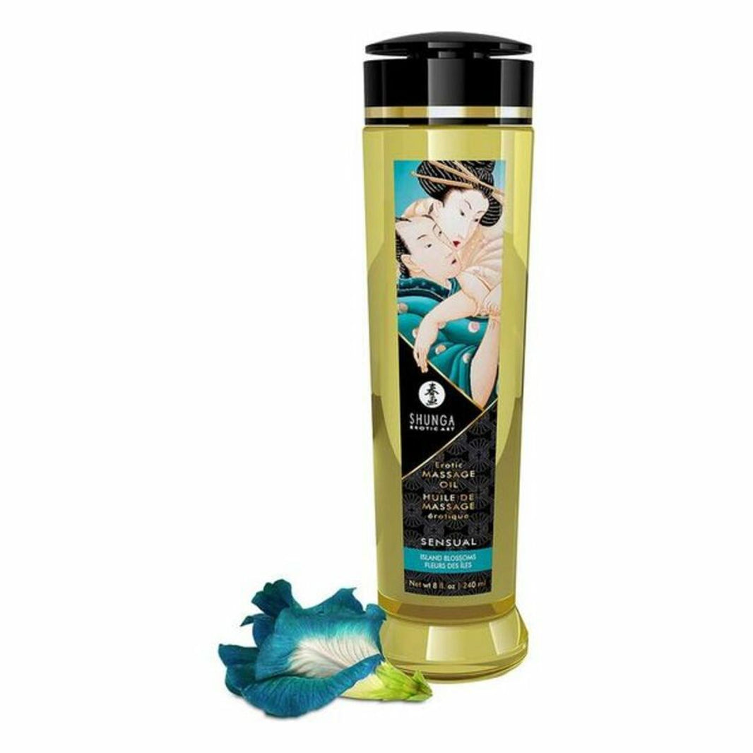 Erotisk Massageolja Island Blossoms Shunga Sensual (240 ml)