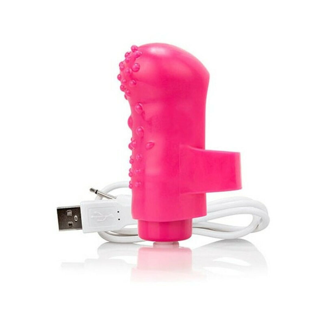 Charged FingO Fingervibrator Rosa The Screaming O Charged Rosa