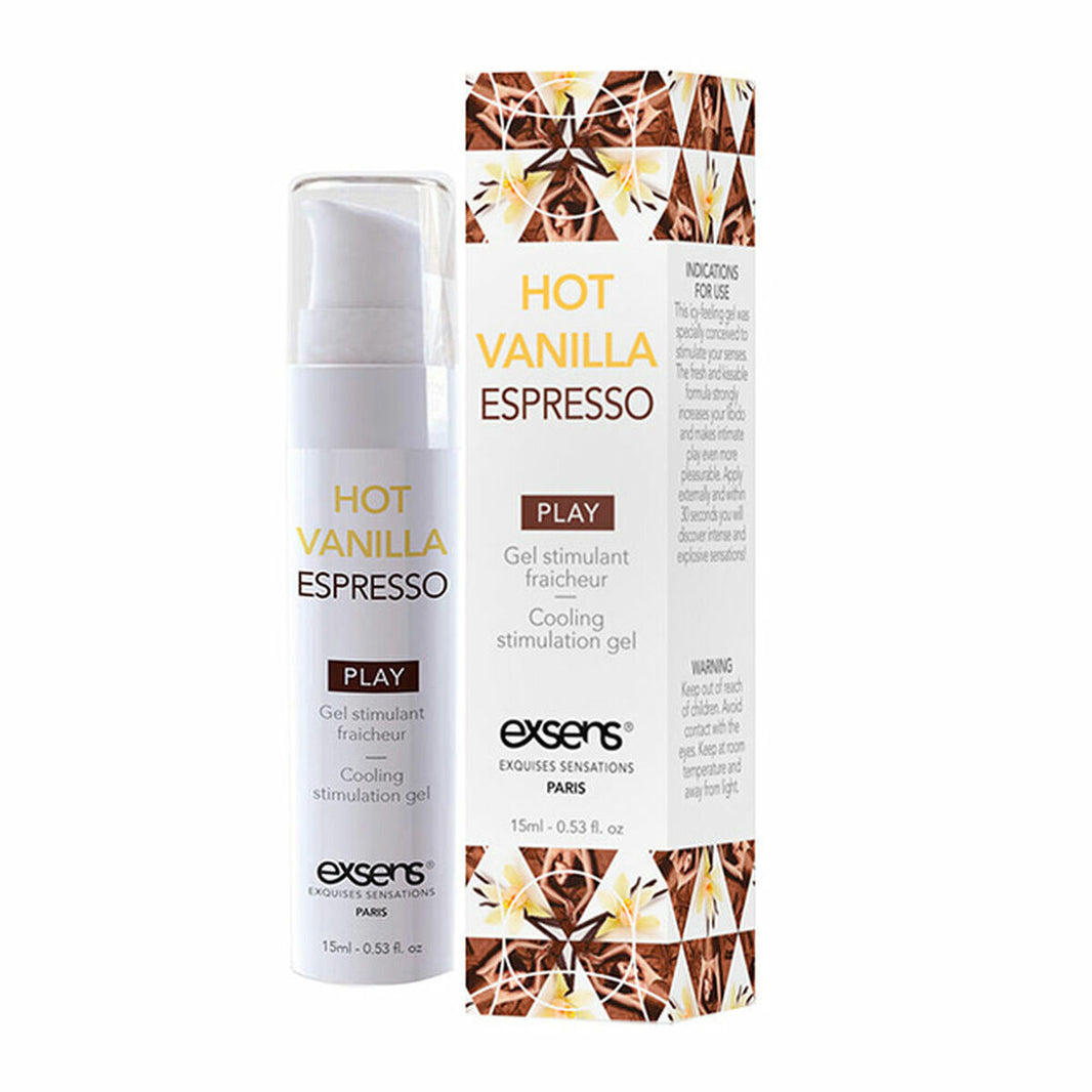 Stimulerande gel Exsens Hot Vanilla (15 ml)