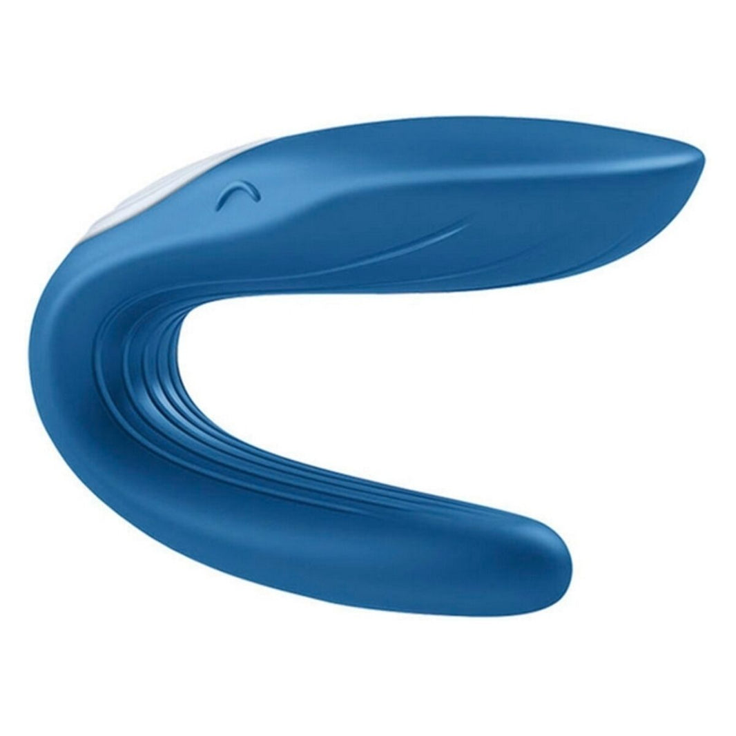 Whale Massageapparat för par Satisfyer Blå