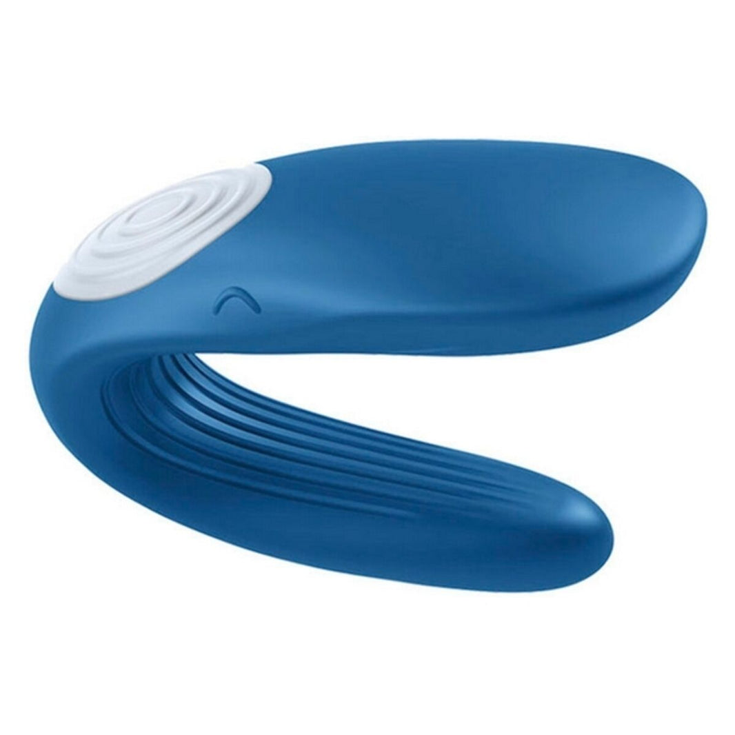 Whale Massageapparat för par Satisfyer Blå