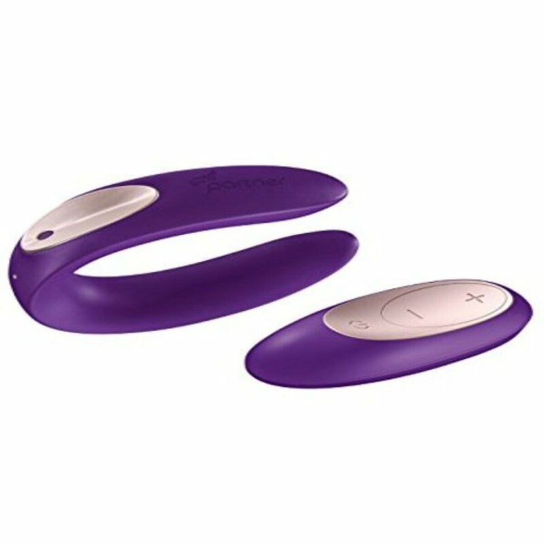 Dubbelvibrator Dual Stimulation Vibe Satisfyer PARTNER PLUS Violett