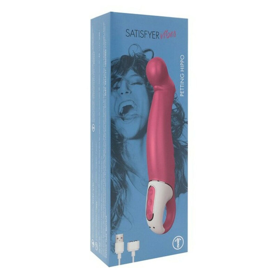 Petting Hippo G-Spot Vibrator Satisfyer Rosa