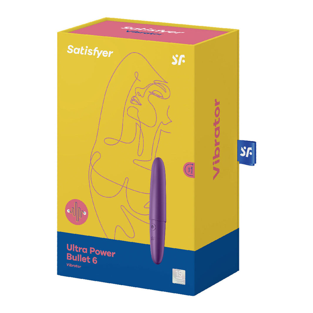 Patronvibrator Ultra Power Satisfyer 6 Violett