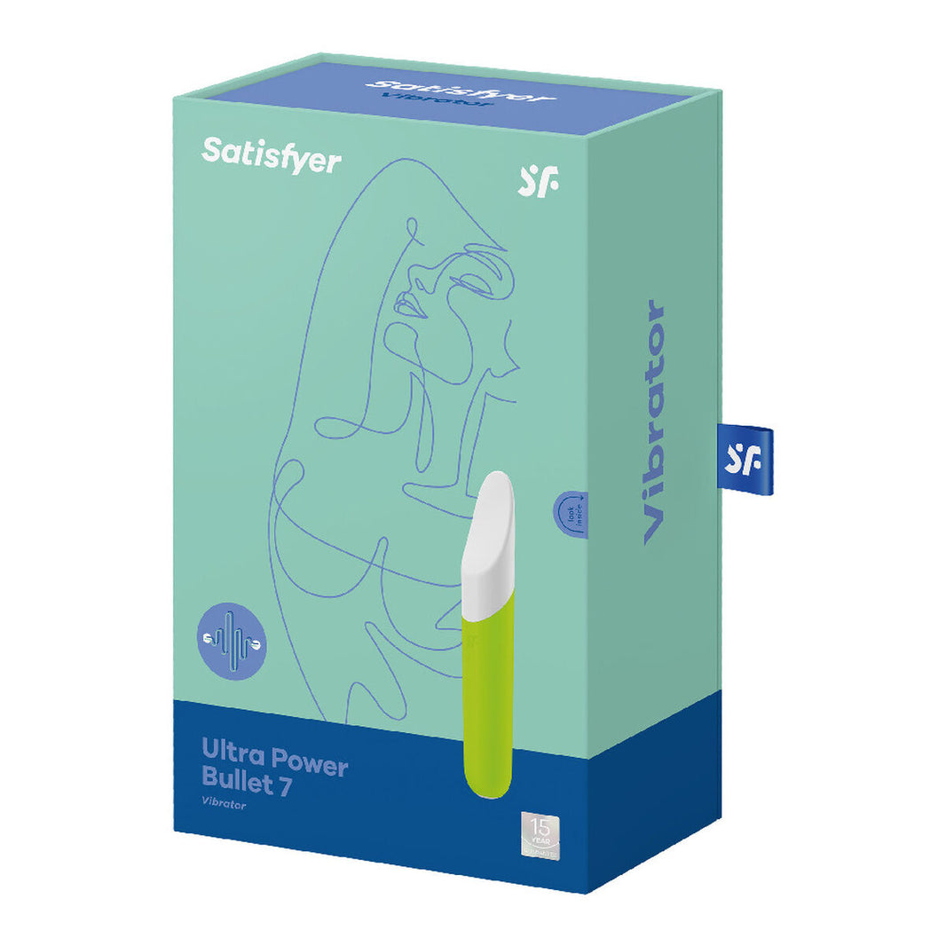 Patronvibrator Ultra Power Satisfyer 7 Grön