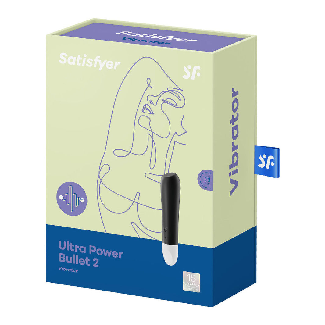 Patronvibrator Ultra Power Satisfyer Svart