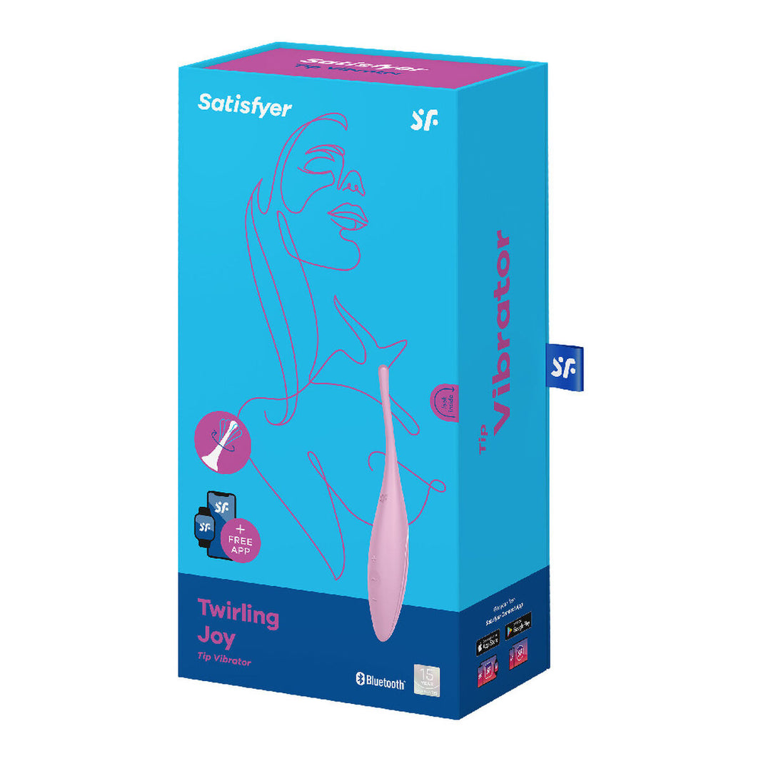 Krökt klitorisvibrator Curve Satisfyer Rosa