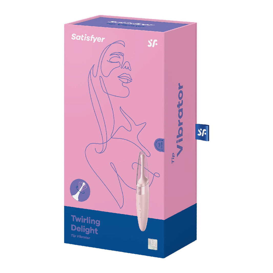 Krökt klitorisvibrator Curve Satisfyer Rosa