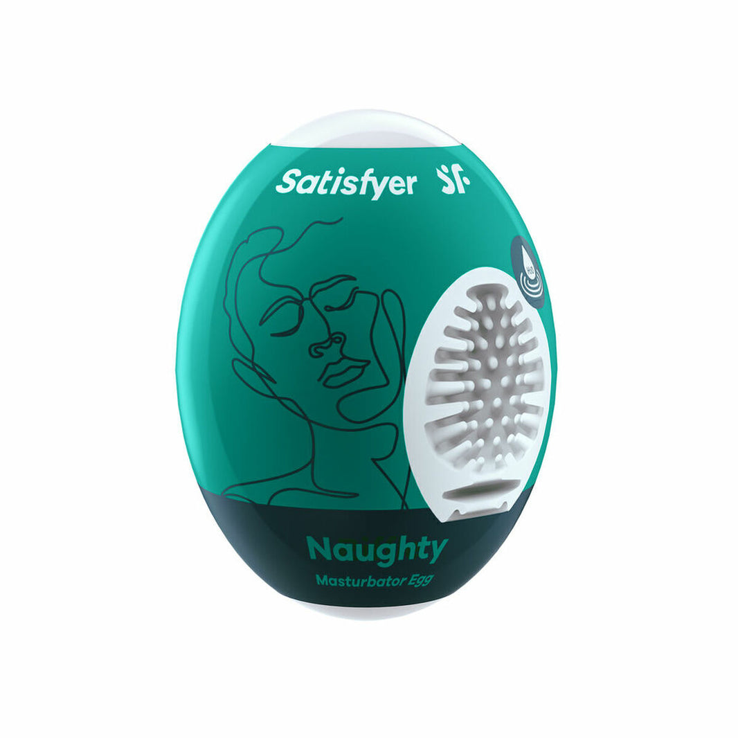 Onani-ägg Satisfyer Naughty Grön