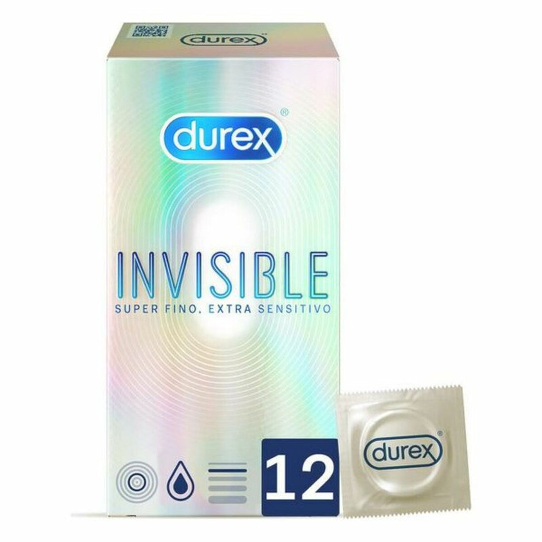 Kondomer Durex Invissible 12 Delar 12 antal