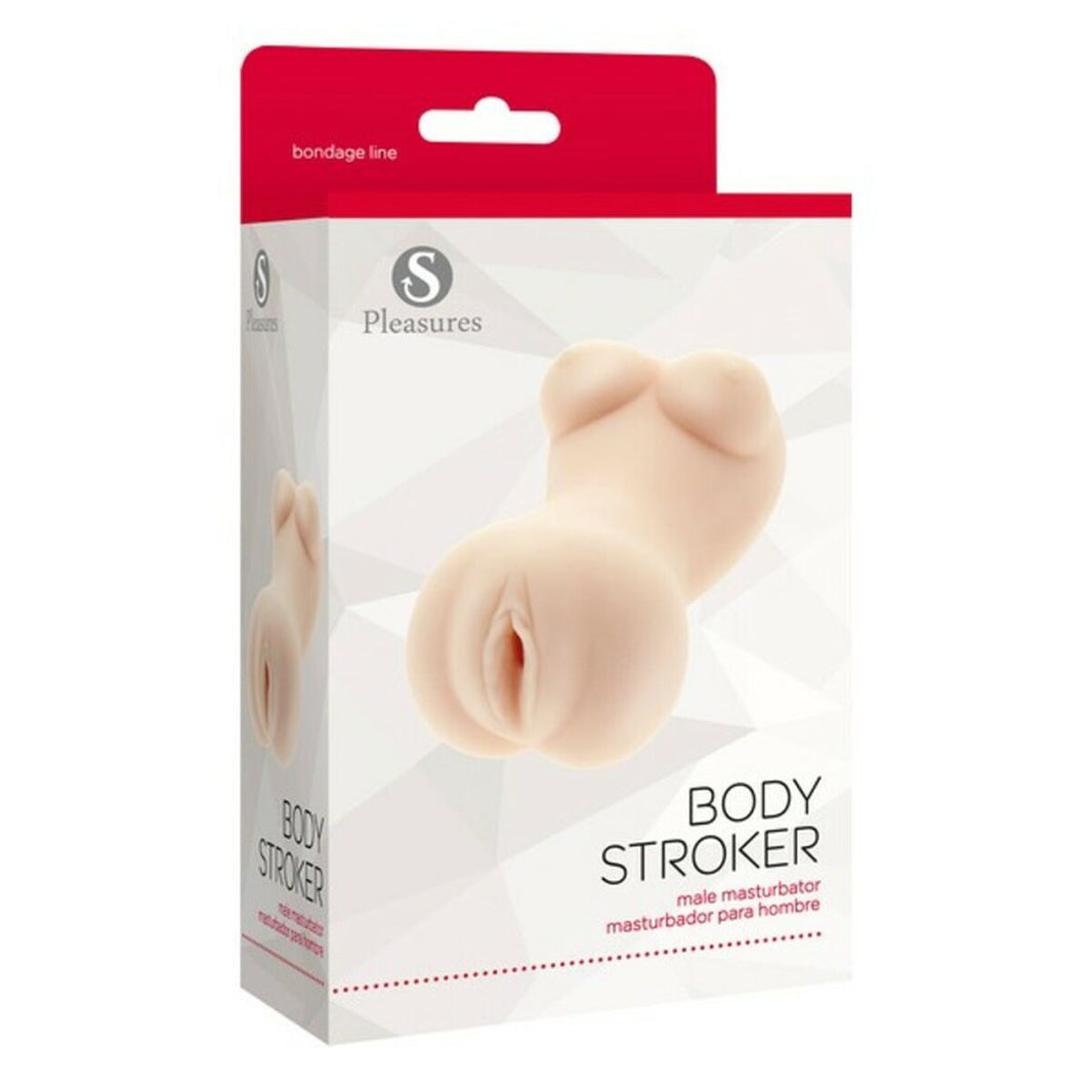 Masturberingsapparat S Pleasures Body Stroker Beige