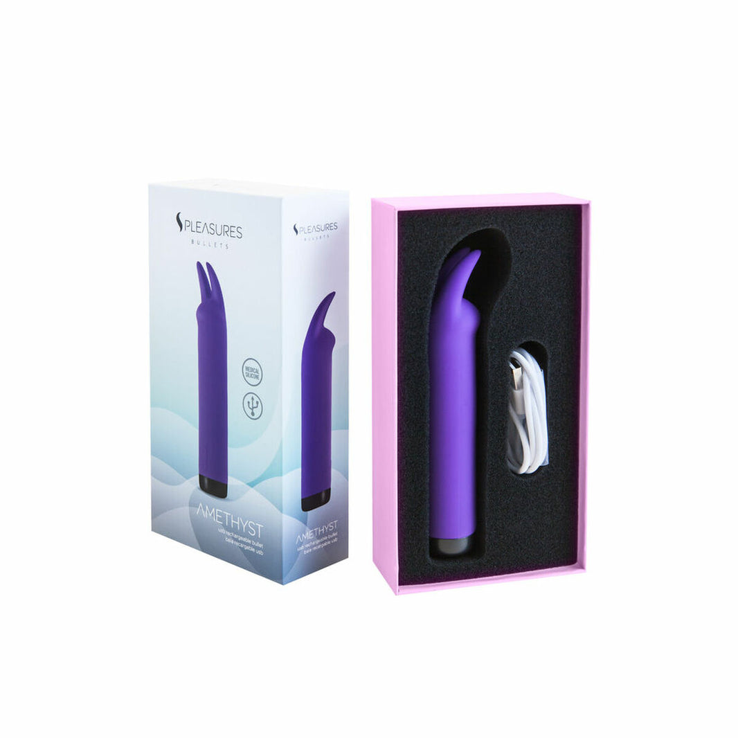 Patronvibrator S Pleasures Violett (15,5 x 3,1 cm)